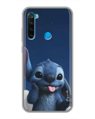 Чехол для Xiaomi Redmi Note 8T с картинкой «Стич в облаках»