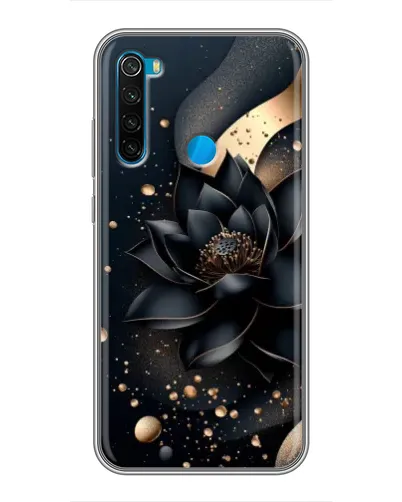 Чохол для Xiaomi Redmi Note 8T з картинкою «Чорний лотос» Чохол для Xiaomi Redmi Note 8T з картинкою «Чорний лотос»