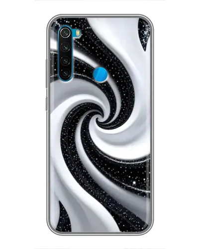 Чохол для Xiaomi Redmi Note 8T з картинкою «Чорно-біла спіраль» Чохол для Xiaomi Redmi Note 8T з картинкою «Чорно-біла спіраль»
