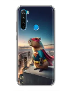 Чохол для Xiaomi Redmi Note 8T з картинкою «Капі-мен супергерой»