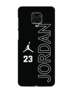 Чехол для Xiaomi Redmi Note 9 Pro Max с картинкой «Jordan Vertical»