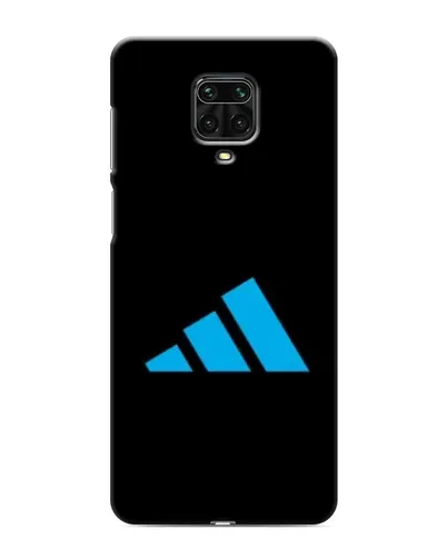 Чехол для Xiaomi Redmi Note 9 Pro Max с картинкой «Adidas Cyan Logo»