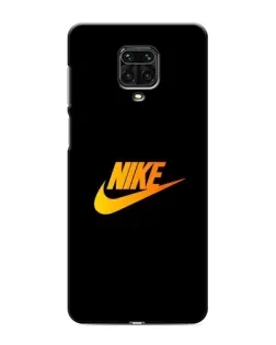 Чехол для Xiaomi Redmi Note 9 Pro Max с картинкой «Золотой логотип Nike»