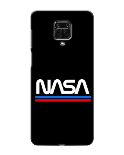 Чехол для Xiaomi Redmi Note 9 Pro Max с картинкой «NASA — классика Red Blue» Чехол для Xiaomi Redmi Note 9 Pro Max с картинкой «NASA — классика Red Blue»