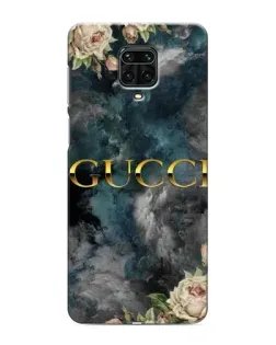 Чехол для Xiaomi Redmi Note 9 Pro Max с картинкой «Абстрактные цветы Gucci»