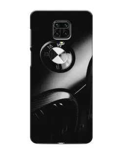 Чехол для Xiaomi Redmi Note 9 Pro Max с картинкой «Эмблема BMW — макро»