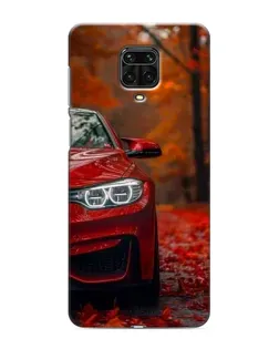 Чехол для Xiaomi Redmi Note 9 Pro Max с картинкой «Осенняя BMW M4»