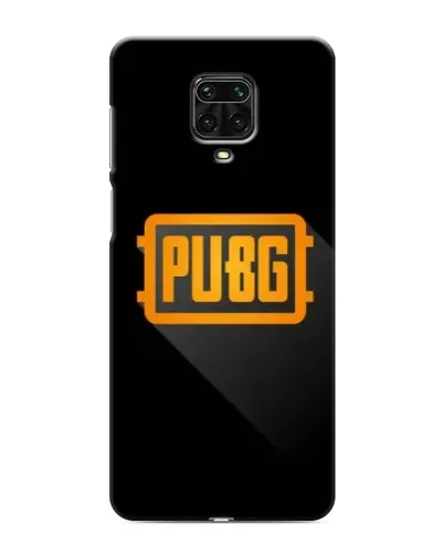 Чохол для Xiaomi Redmi Note 9 Pro Max з картинкою «PUBG — рамка лого»