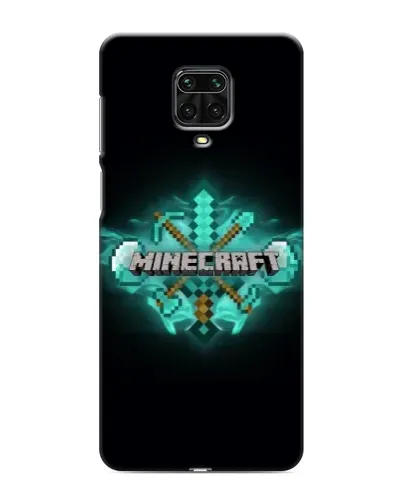 Чохол для Xiaomi Redmi Note 9 Pro Max з картинкою «Minecraft Diamond лого» Чохол для Xiaomi Redmi Note 9 Pro Max з картинкою «Minecraft Diamond лого»