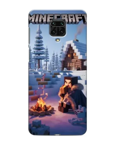 Чохол для Xiaomi Redmi Note 9 Pro Max з картинкою «Зимовий Minecraft» Чохол для Xiaomi Redmi Note 9 Pro Max з картинкою «Зимовий Minecraft»