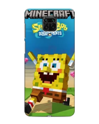 Чохол для Xiaomi Redmi Note 9 Pro Max з картинкою «Губка Боб Minecraft» Чохол для Xiaomi Redmi Note 9 Pro Max з картинкою «Губка Боб Minecraft»