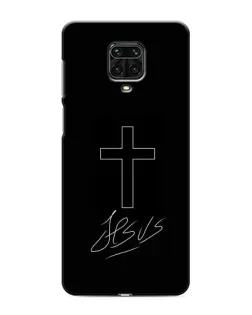Чохол для Xiaomi Redmi Note 9 Pro Max з картинкою «Графічний хрест Jesus» Чохол для Xiaomi Redmi Note 9 Pro Max з картинкою «Графічний хрест Jesus»