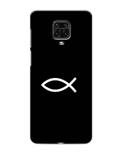 Чохол для Xiaomi Redmi Note 9 Pro Max з картинкою «Символ риби Jesus» Чохол для Xiaomi Redmi Note 9 Pro Max з картинкою «Символ риби Jesus»