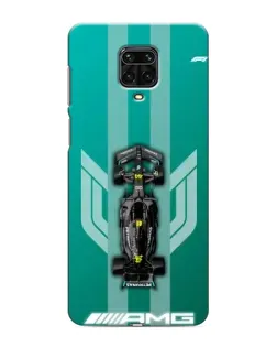 Чехол для Xiaomi Redmi Note 9 Pro Max с картинкой «Mercedes AMG Petronas»