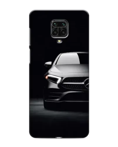 Чехол для Xiaomi Redmi Note 9 Pro Max с картинкой «Свет фар Mercedes»
