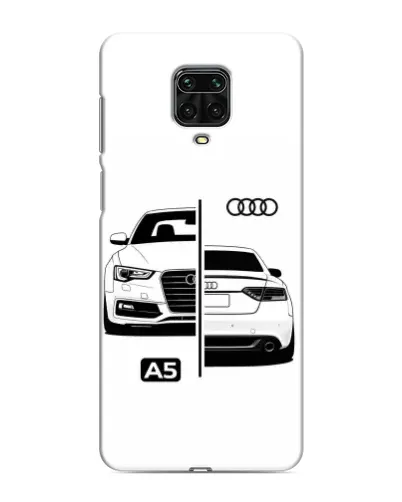 Чехол для Xiaomi Redmi Note 9 Pro Max с картинкой «Audi — контрастный дизайн» Чехол для Xiaomi Redmi Note 9 Pro Max с картинкой «Audi — контрастный дизайн»