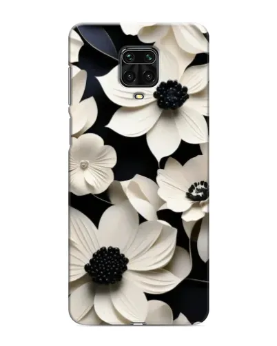Чохол для Xiaomi Redmi Note 9 Pro Max з картинкою «Об'ємні білі квіти» Чохол для Xiaomi Redmi Note 9 Pro Max з картинкою «Об'ємні білі квіти»