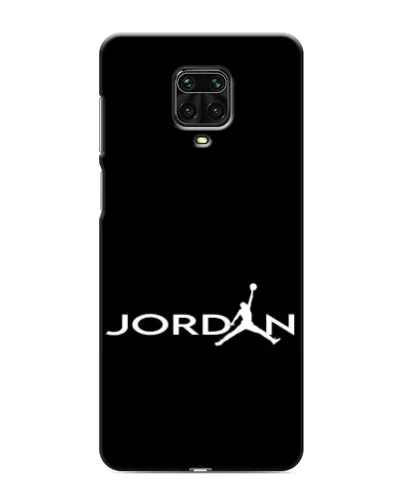 Чохол для Xiaomi Redmi Note 9 Pro з картинкою «Jordan White Logo»