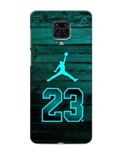 Чохол для Xiaomi Redmi Note 9 Pro з картинкою «Jordan Cyan 23»