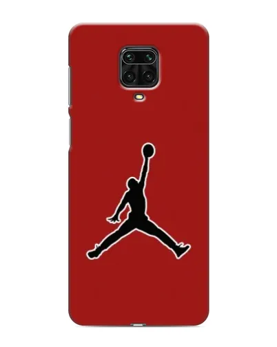 Чохол для Xiaomi Redmi Note 9 Pro з картинкою «Jordan Red Back»