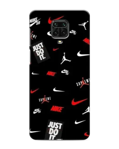 Чохол для Xiaomi Redmi Note 9 Pro з картинкою «Nike Mix Pattern»