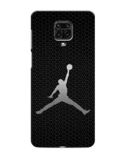 Чохол для Xiaomi Redmi Note 9 Pro з картинкою «Jordan Dark Carbon»
