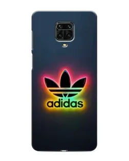 Чохол для Xiaomi Redmi Note 9 Pro з картинкою «Неоновий Adidas»