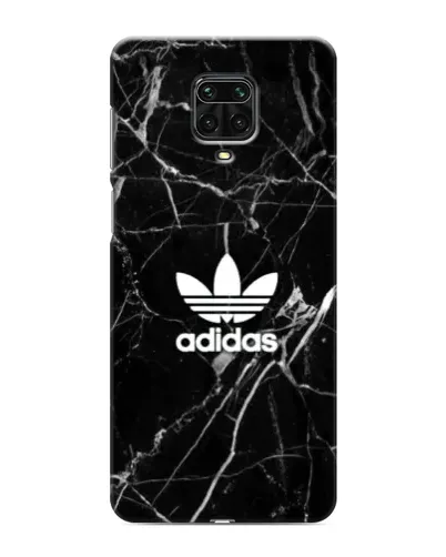 Чохол для Xiaomi Redmi Note 9 Pro з картинкою «Білий мармур Adidas»