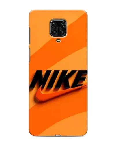 Чохол для Xiaomi Redmi Note 9 Pro з картинкою «Помаранчевий драйв Nike»