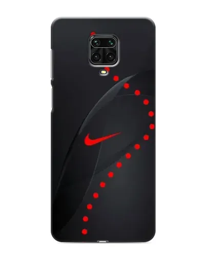 Чохол для Xiaomi Redmi Note 9 Pro з картинкою «Абстрактний дизайн Nike»