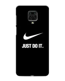 Чохол для Xiaomi Redmi Note 9 Pro з картинкою «Класичний принт Nike»