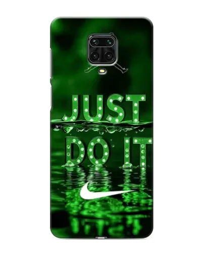 Чохол для Xiaomi Redmi Note 9 Pro з картинкою «Зелений неоновий Nike»
