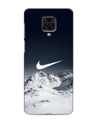 Чохол для Xiaomi Redmi Note 9 Pro з картинкою «Nike — зимові гори»