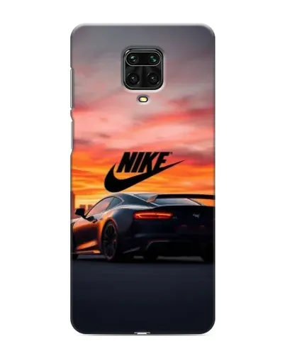 Чохол для Xiaomi Redmi Note 9 Pro з картинкою «Nike та суперкар»
