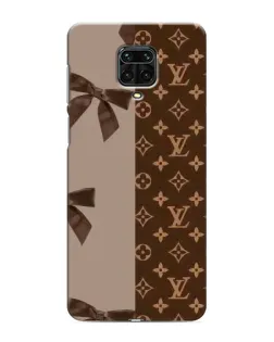 Чохол для Xiaomi Redmi Note 9 Pro з картинкою «Louis Vuitton — банти»
