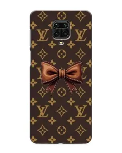 Чохол для Xiaomi Redmi Note 9 Pro з картинкою «LV з бантом»