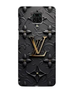 Чохол для Xiaomi Redmi Note 9 Pro з картинкою «Шкіряна текстура LV»