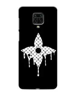 Чохол для Xiaomi Redmi Note 9 Pro з картинкою «Квіткова монограма»