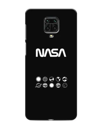 Чохол для Xiaomi Redmi Note 9 Pro з картинкою «NASA — технічний принт»