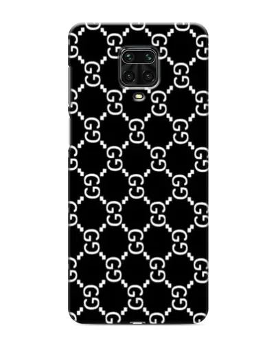 Чехол для Xiaomi Redmi Note 9 Pro с картинкой «Gucci — сетчатый паттерн»