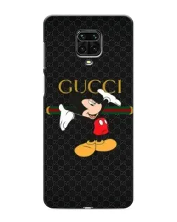 Чехол для Xiaomi Redmi Note 9 Pro с картинкой «Микки Маус Gucci»