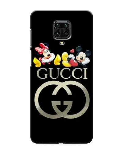 Чехол для Xiaomi Redmi Note 9 Pro с картинкой «Gucci — герои Disney»