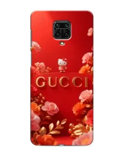 Чехол для Xiaomi Redmi Note 9 Pro с картинкой «Gucci — золотой сад»