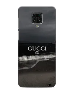 Чехол для Xiaomi Redmi Note 9 Pro с картинкой «Gucci — морской прибой»