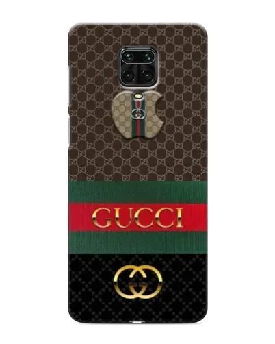 Чехол для Xiaomi Redmi Note 9 Pro с картинкой «Gucci — брендированный десерт»