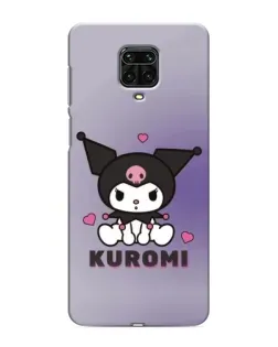 Чохол для Xiaomi Redmi Note 9 Pro з картинкою «Kuromi — фіолетовий арт»