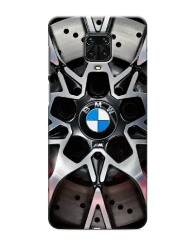 Чехол для Xiaomi Redmi Note 9 Pro с картинкой «BMW — деталь диска»