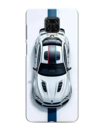 Чехол для Xiaomi Redmi Note 9 Pro с картинкой «Вид сверху — BMW M»