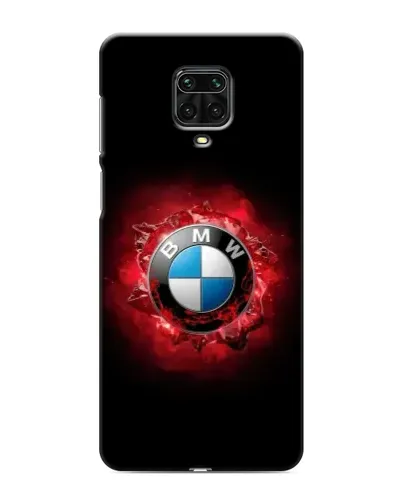 Чехол для Xiaomi Redmi Note 9 Pro с картинкой «Логотип BMW — вспышка»