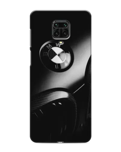 Чехол для Xiaomi Redmi Note 9 Pro с картинкой «Эмблема BMW — макро»